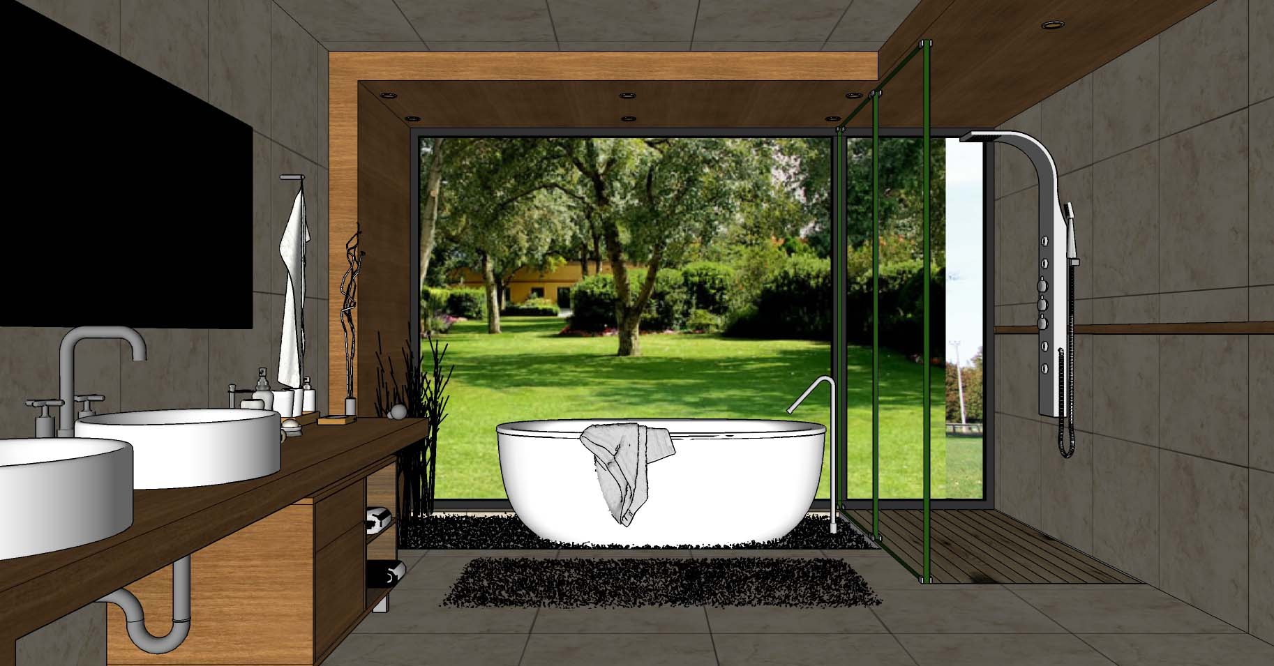 Sketchup Bathroom model